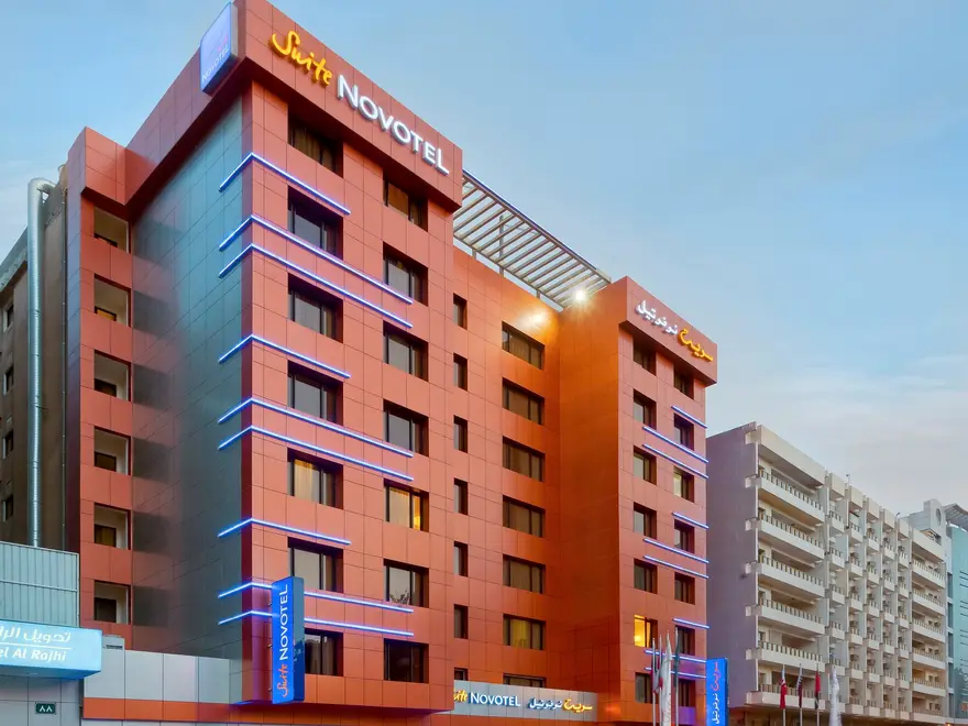 Exterior facade of Novotel Suites Riyadh Olaya